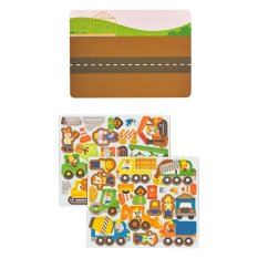 Petit Collage Magnettafel Baustelle