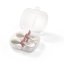 BABYONO Spoon and fork with case pink 12m+