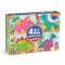 Mudpuppy Puzzle Dinozaury zestaw 4 w 1