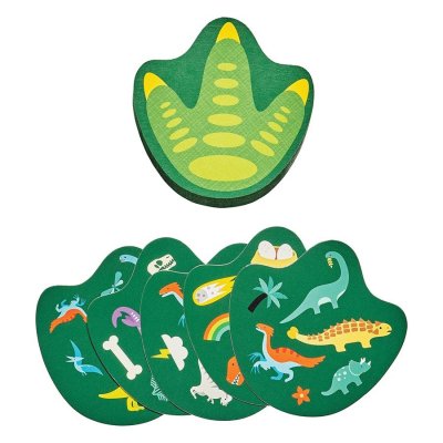 Petit Collage Gra karciana dinozaury