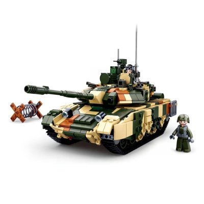 Sluban Model Bricks M38-B0756 Grand char de combat T-90