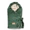 Kocyk otulacz do fotelika samochodowego KLUPS Velvet Tropic fun green 110x105 cm