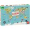 Vilac Puzzle Mapa Świata 500 elementów