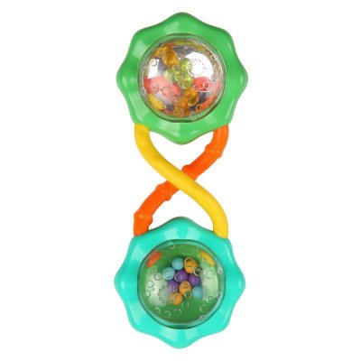 BRIGHT STARTS Dumbbell rattle, 3m+