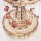 RoboTime Drewniane puzzle 3D pozytywka Karuzela łańcuchowa kolorowa