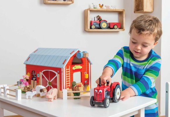 Le Toy Van Stodoła czerwona