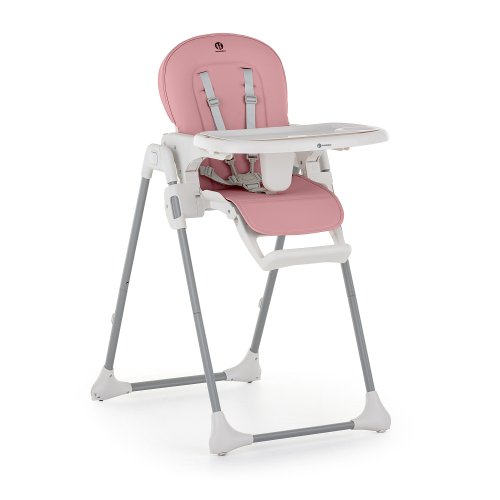 PETITE&MARS Housse d'assise et plateau pour chaise haute enfant Gusto Sugar Pink