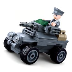 Sluban Army WW2 M38-B0680C Vehículo blindado