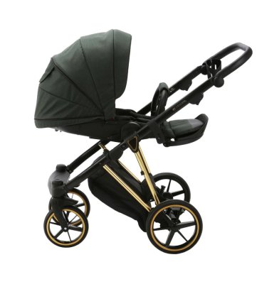 ADAMEX Wózek wielofunkcyjny Belissa Special Edition Dark Green/Gold