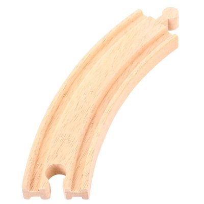 Bigjigs Rail Długie tory łukowe 17 cm 4 szt.