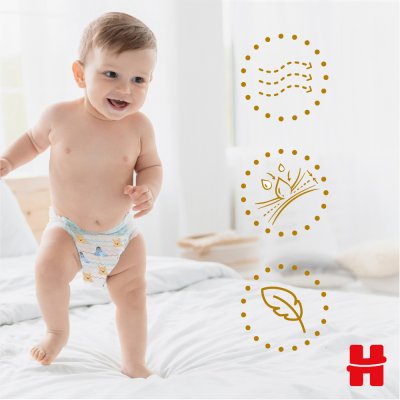 HUGGIES® Kalhotky plenkové jednorázové 3 Extra Care Pants (6-11kg) 48 ks