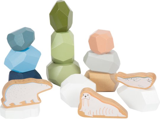 small foot Balance Steine Arctic aus Holz