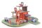2Kids Toys Holz-Feuerwehrstation 2 in 1