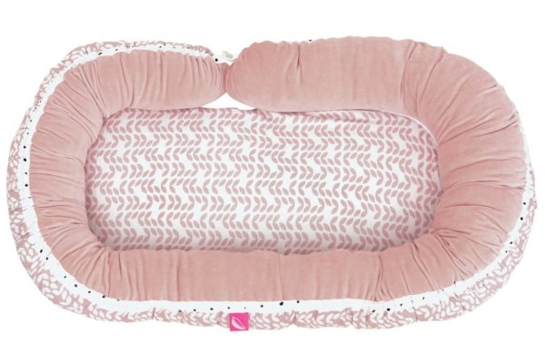 MOTHERHOOD Babynest och Juniorkudde 2 i 1 Rosa Klassiker ny