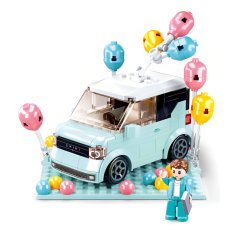 Sluban Girls Dream Mini Handcraft M38-B1087 Qmini petite voiture verte