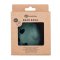 PETITE&MARS Hračka silikonová s chrastítkem Bear Basil Misty Green 0m+
