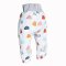Pantalón softshell para niños con membrana Monkey Mum® - Amanitas de colores