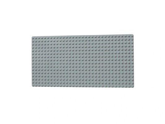 L-W Toys Baseplate da costruzione - JUNIOR 16x32 punti grigia