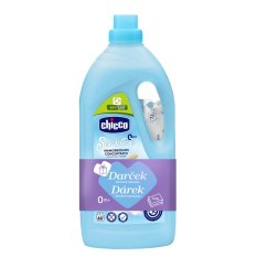 CHICCO Suavizante concentrado Talco Dulce 1,5 l, 60 lavados + toallitas húmedas 72 uds gratis