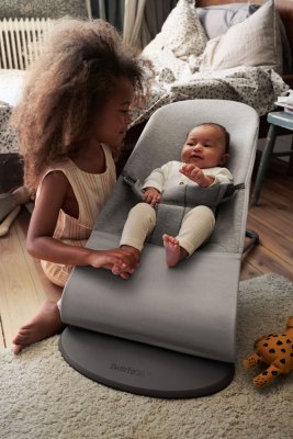 BABYBJÖRN Transat Bliss, Jersey 3D Gris Clair