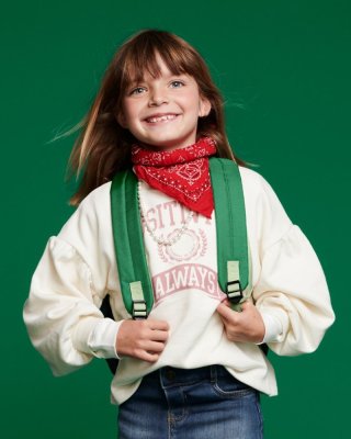 SKIP HOP Spark Style Ryggsäck BIG Strawberry 3yr+
