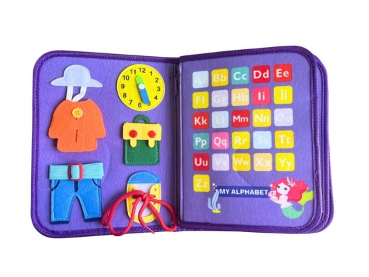 2Kids Toys Senzorična busy knjiga Morske deklice