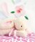 Doudou Zestaw prezentowy - Pluszowy króliczek pink 30 cm