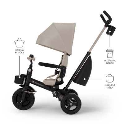 KINDERKRAFT Triciclo Aveo 2 Plus Beige