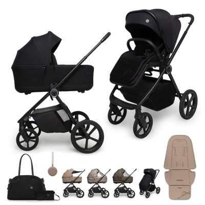 MUUVO Kombikinderwagen Muuvo One 2v1 Negro