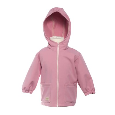 Giacca softshell per bambini Monkey Mum® con membrana - Zucchero filato