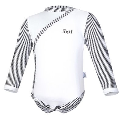 Body skid DR Outlast® - wit/wit-zwart gestreept