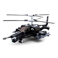 Sluban Model Bricks M38-B0752 Bojni helikopter Ka-50 Black Shark