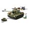 Sluban Army N38-B0860 Mittlerer Panzer 2in1 und Flugabwehrkanone