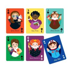 Mudpuppy Little Feminist Playing Cards Notable Women