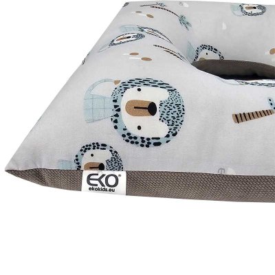 ECO Postpartum-Kissen Löwe beige 40x40 cm