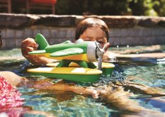 Green Toys Wasserflugzeug Gelb