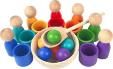 2Kids Toys Duga lutke s lopticama 7 boja
