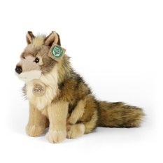 Rappa Coyote/Loup en peluche assis 24 cm ECO-FRIENDLY