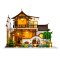 2Kids Toys Miniatyrdockhus Poetisk Villa