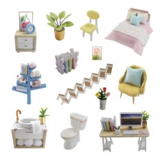 2Kids Toys Miniatur Puppenhaus Haus der stillen Momente