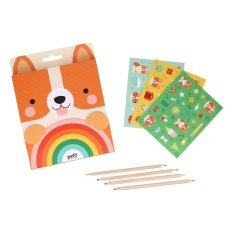 Petit Collage Podróżny zestaw kreatywny Corgi