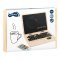 small foot Houten magnetische laptop