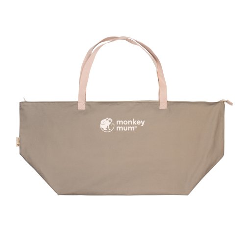 Monkey Mum® Bolsa de tela para accesorios de viaje Carrie - Arena de desierto