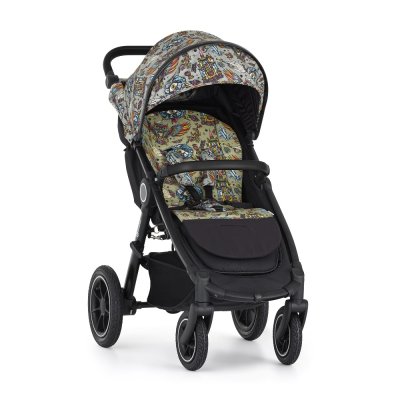 PETITE&MARS Kinderwagen Street2 Air Black Limited 100 Wonderland Compleet