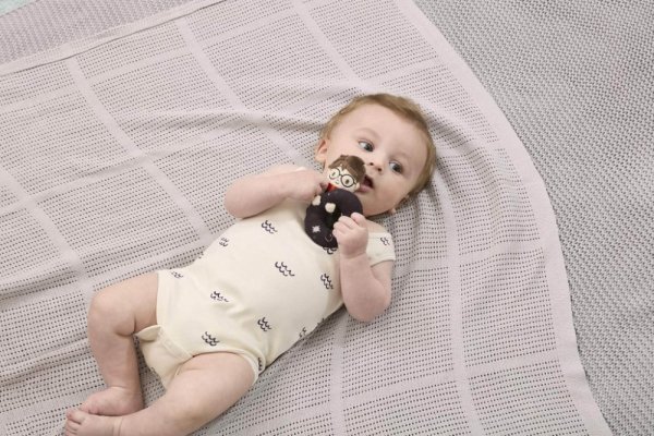 Sonaglio di peluche arcobaleno Harry Potter