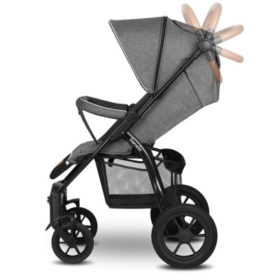 LIONELO Sportkinderwagen Annet Tour Grey Stone