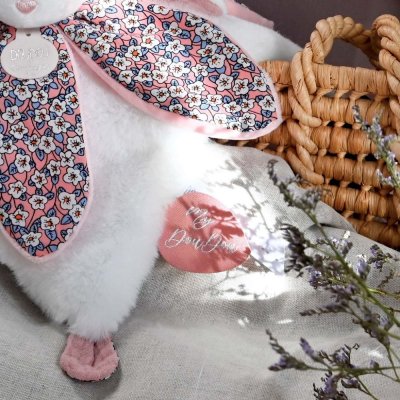 Doudou Conjunto de presente - coelhinho de pelúcia
