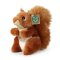Rappa Esquilo de Pelúcia Sentado 18 cm ECO-FRIENDLY