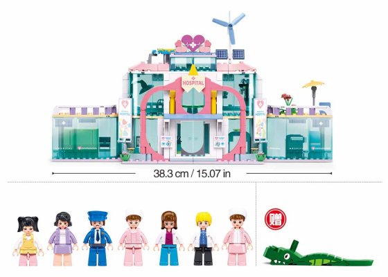 Sluban Metropolis M38-B1216 Szpital miejski