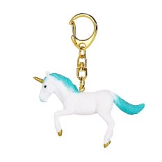 Mojo Schlüsselanhänger Einhorn in Sprungposition grün